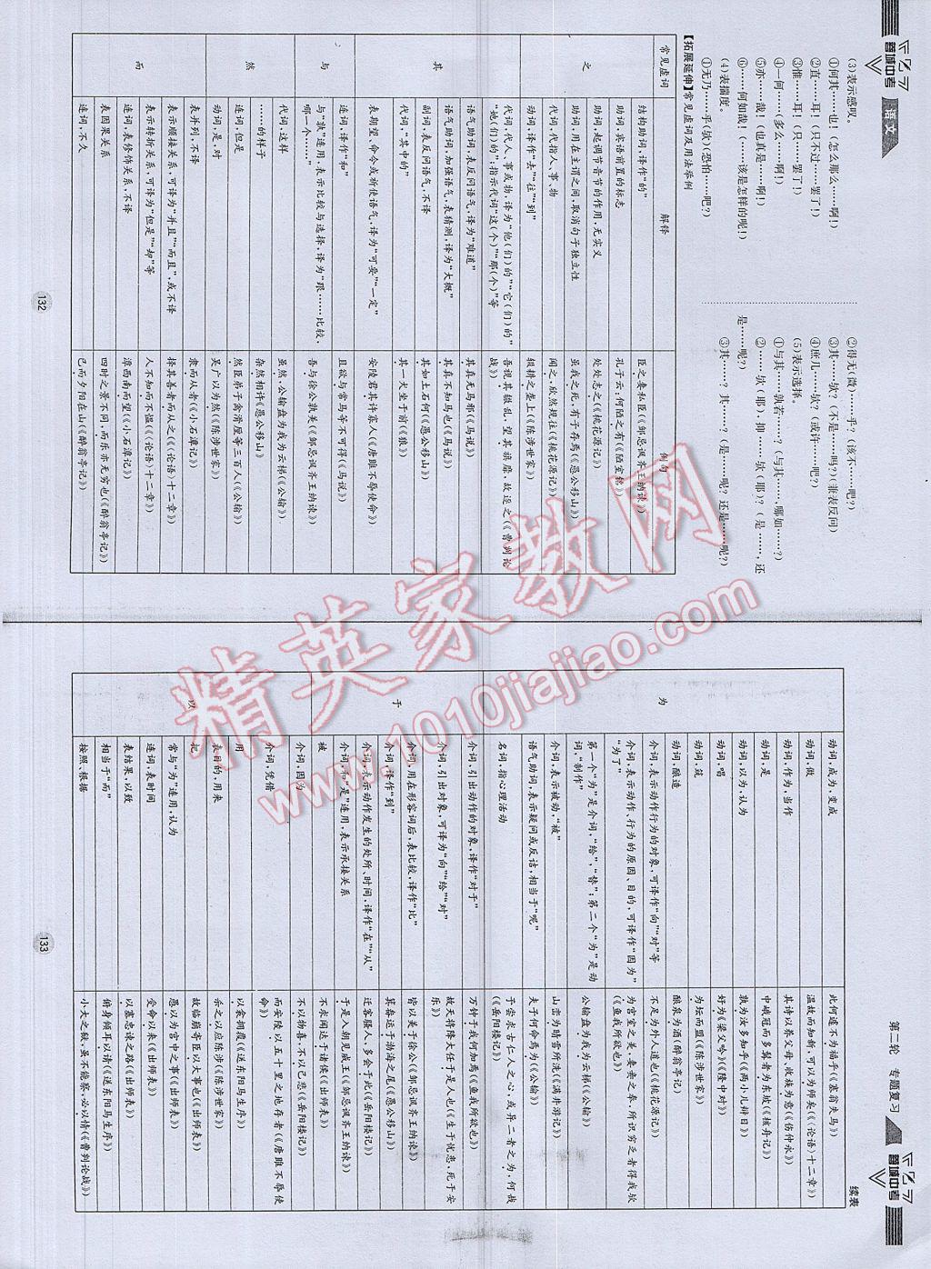 2017年蓉城中考语文 参考答案第69页