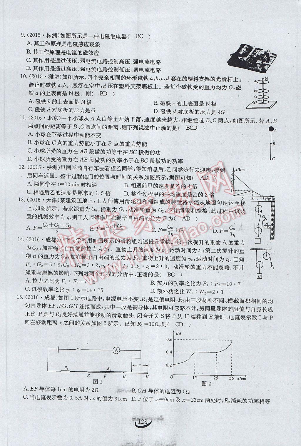 2017年思維新觀察中考物理 第二部分 常見中考題突破方法第43頁