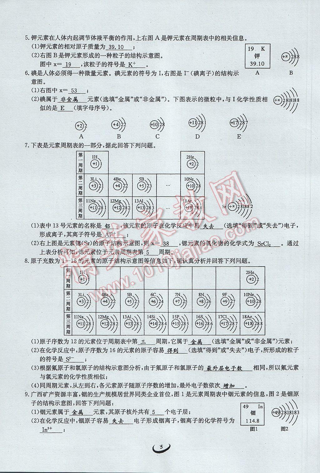 2017年思維新觀察中考化學 第一篇 構(gòu)成物質(zhì)的奧秘第5頁