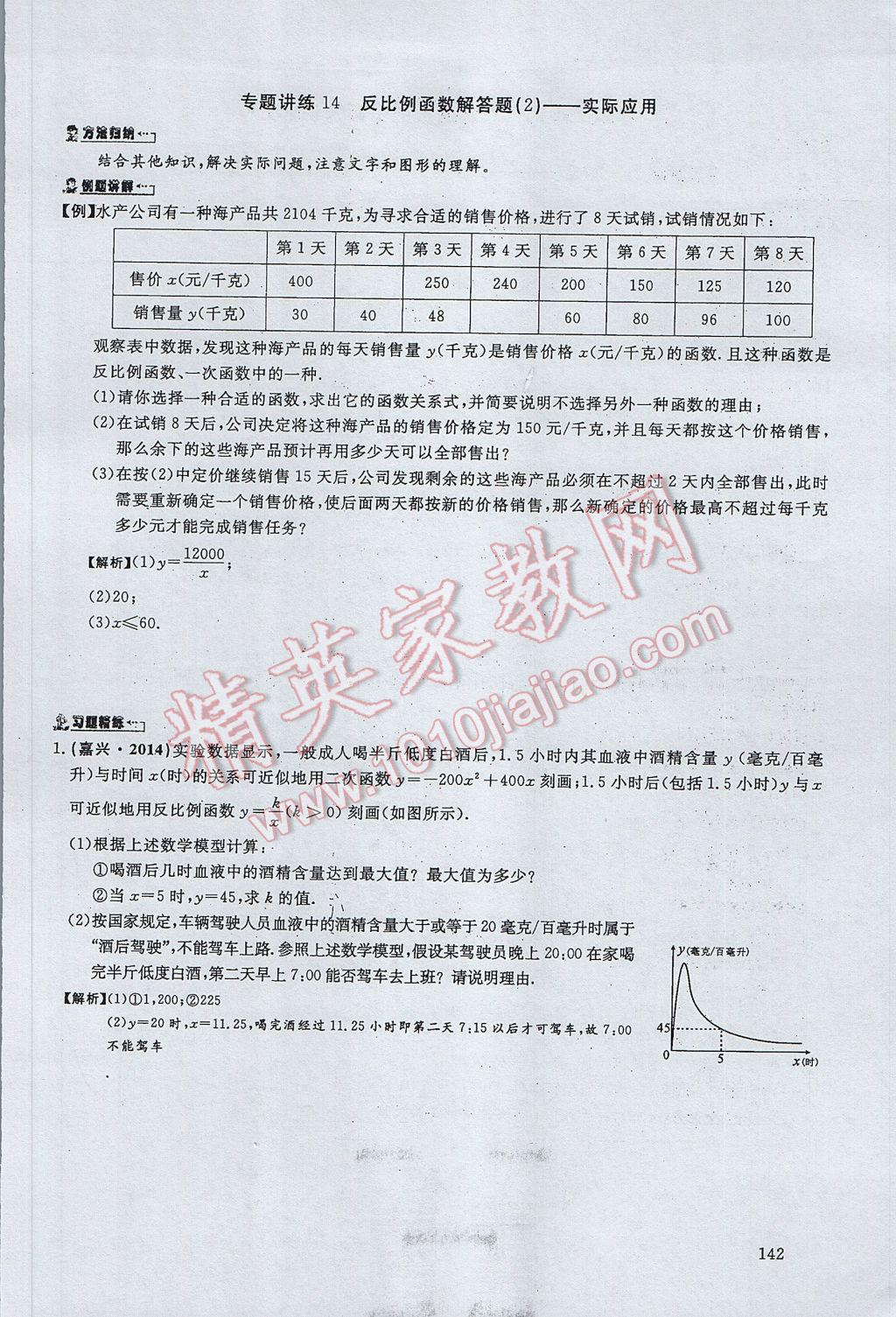 2017年思維新觀察中考數(shù)學(xué) 第五部分 函數(shù)及其圖像第64頁