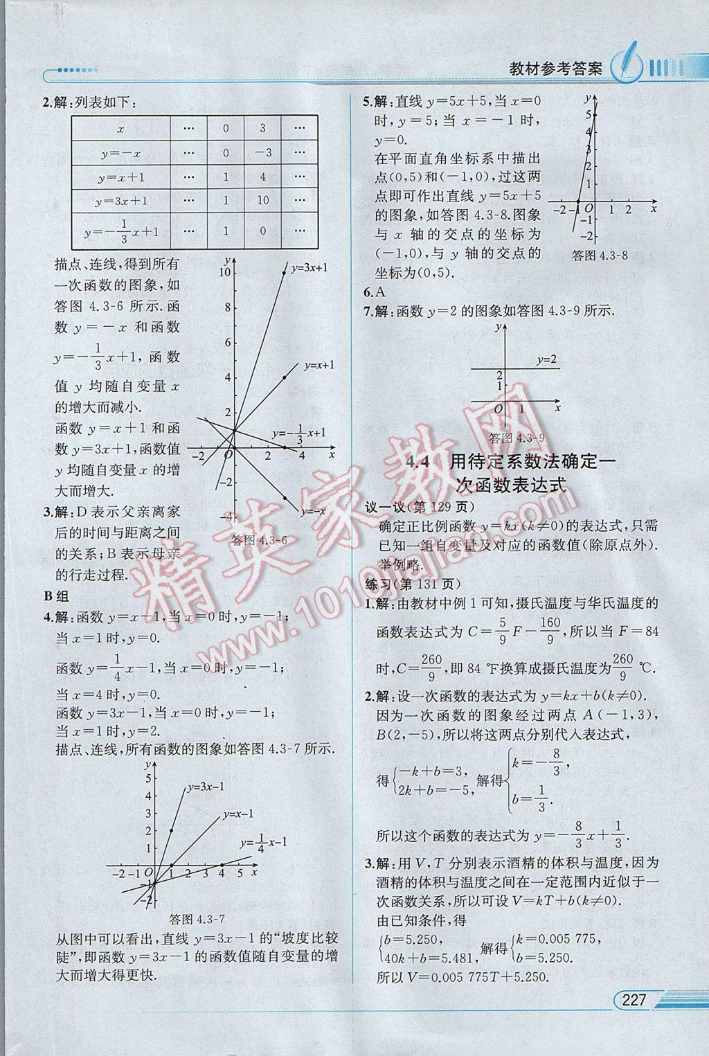 2017年教材解讀八年級數(shù)學(xué)下冊湘教版 參考答案第65頁