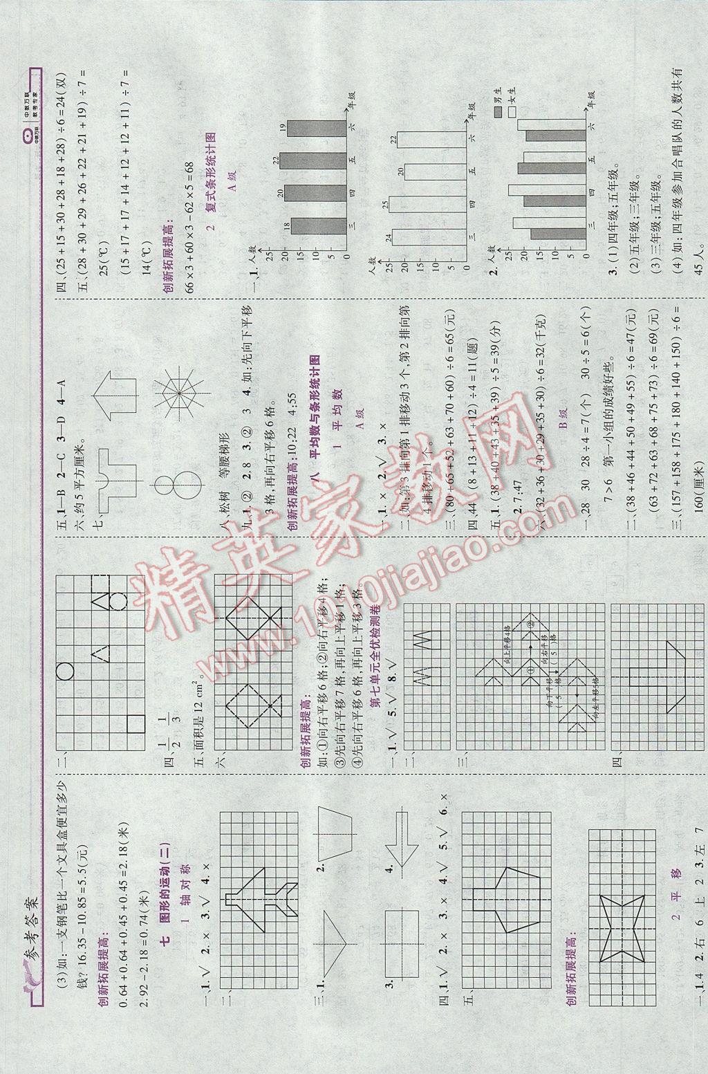 2017年全優(yōu)備考四年級數(shù)學下冊 參考答案第6頁