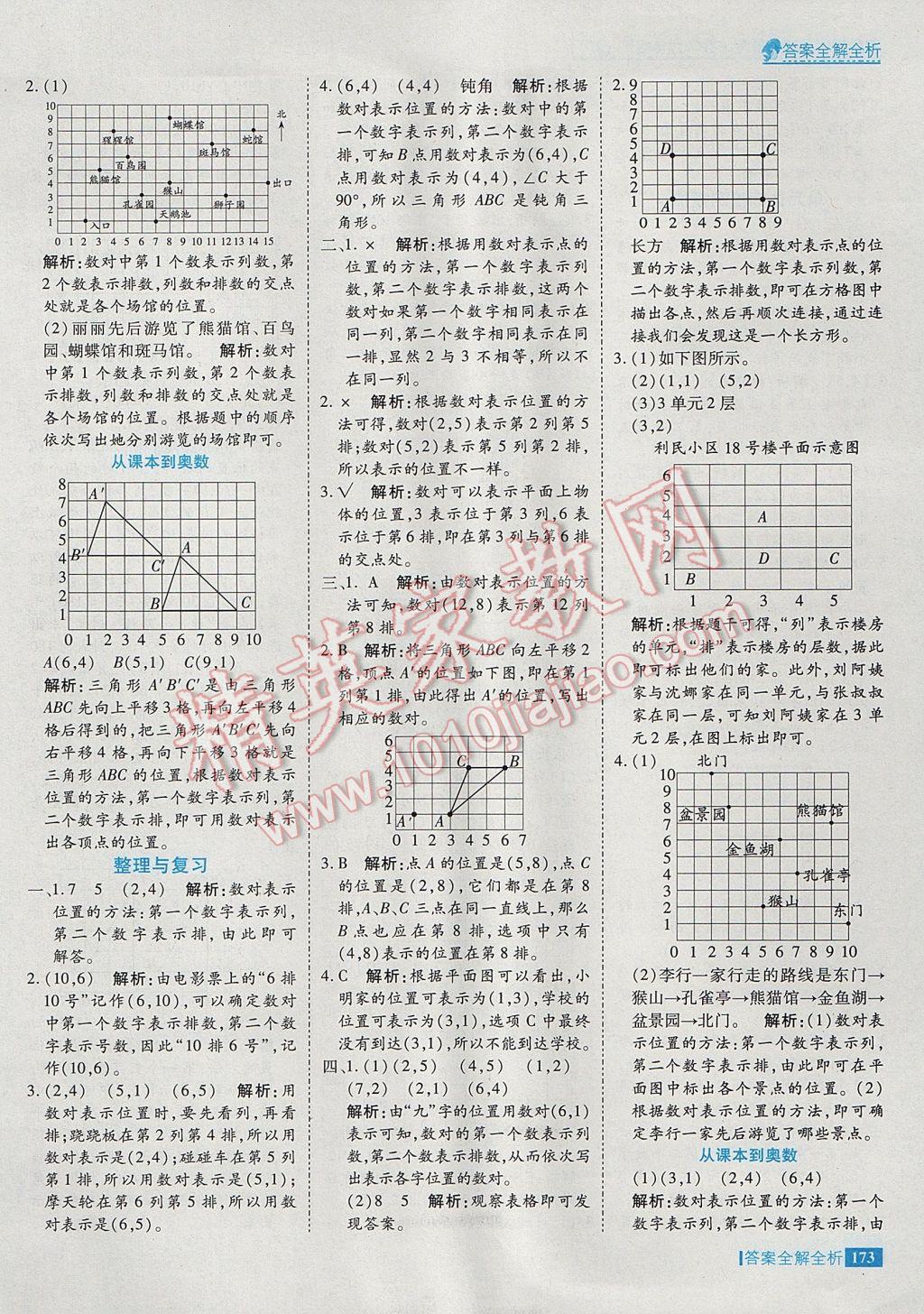 2017年考點集訓(xùn)與滿分備考六年級數(shù)學(xué)下冊冀教版 參考答案第5頁