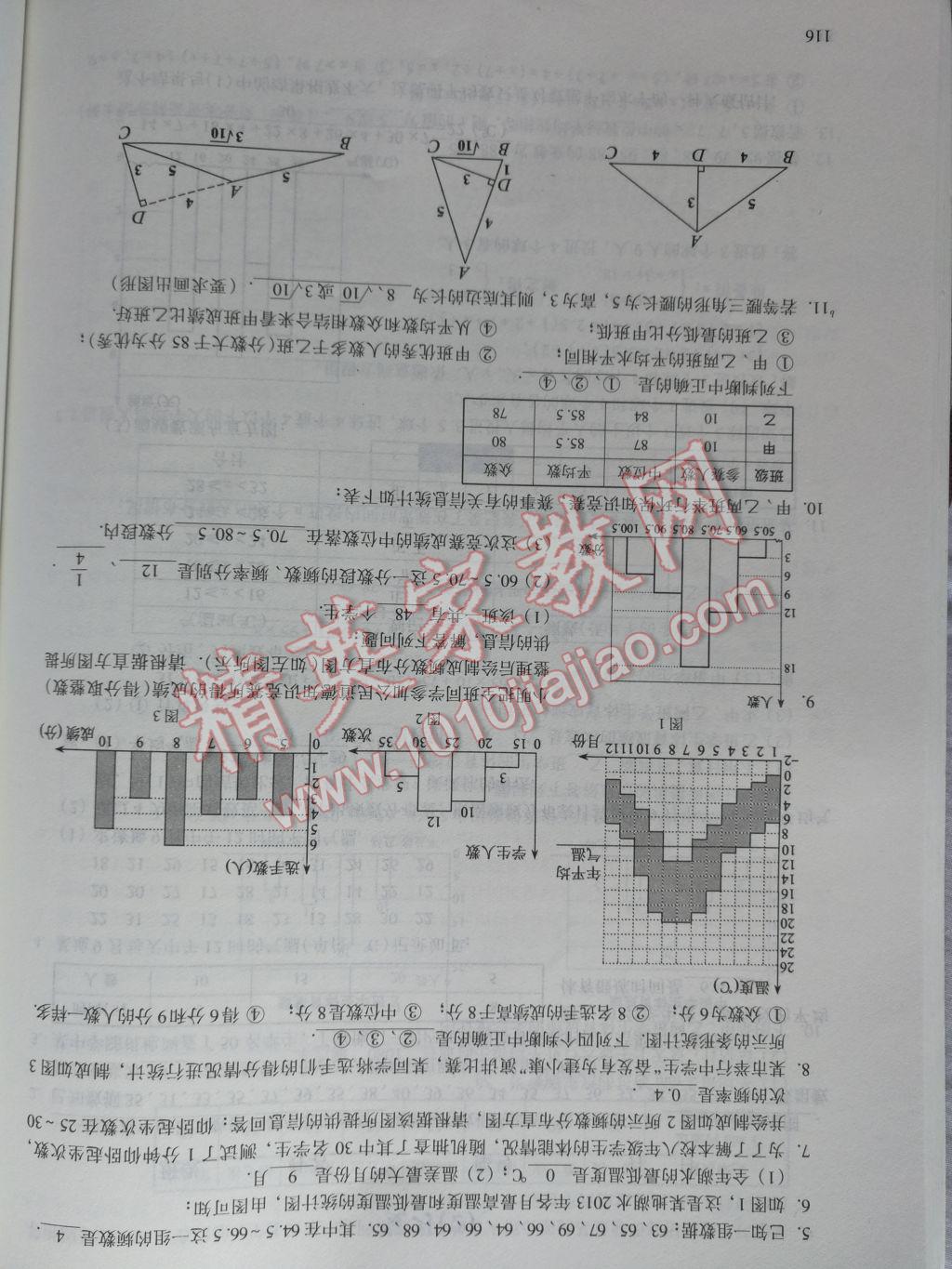 2017年數(shù)學(xué)活頁練習(xí)八年級(jí)下冊(cè)福建少年兒童出版社 參考答案第116頁