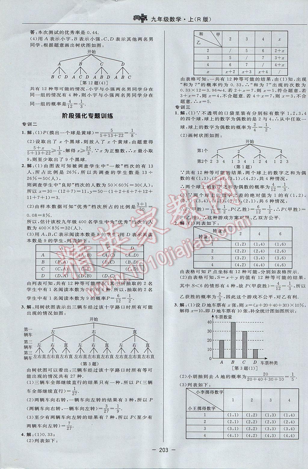 2017年綜合應(yīng)用創(chuàng)新題典中點(diǎn)九年級(jí)數(shù)學(xué)上冊(cè)人教版 參考答案第47頁(yè)