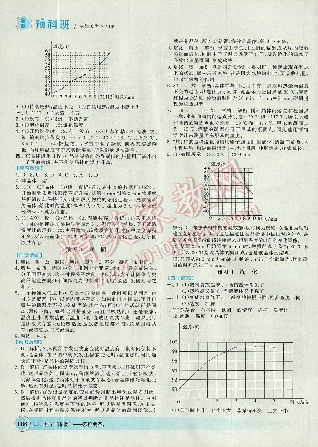 2017年經(jīng)綸學(xué)典暑期預(yù)科班8升9物理滬科版 參考答案第2頁(yè)