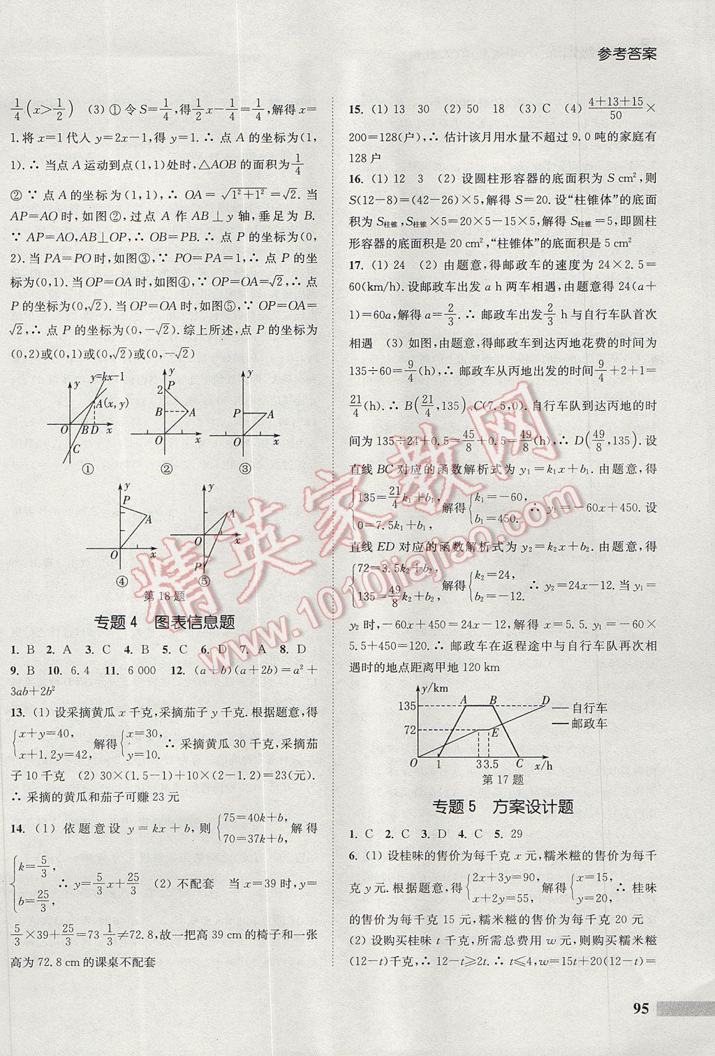 2017年通城学典暑期升级训练八年级数学人教版A 参考答案第11页