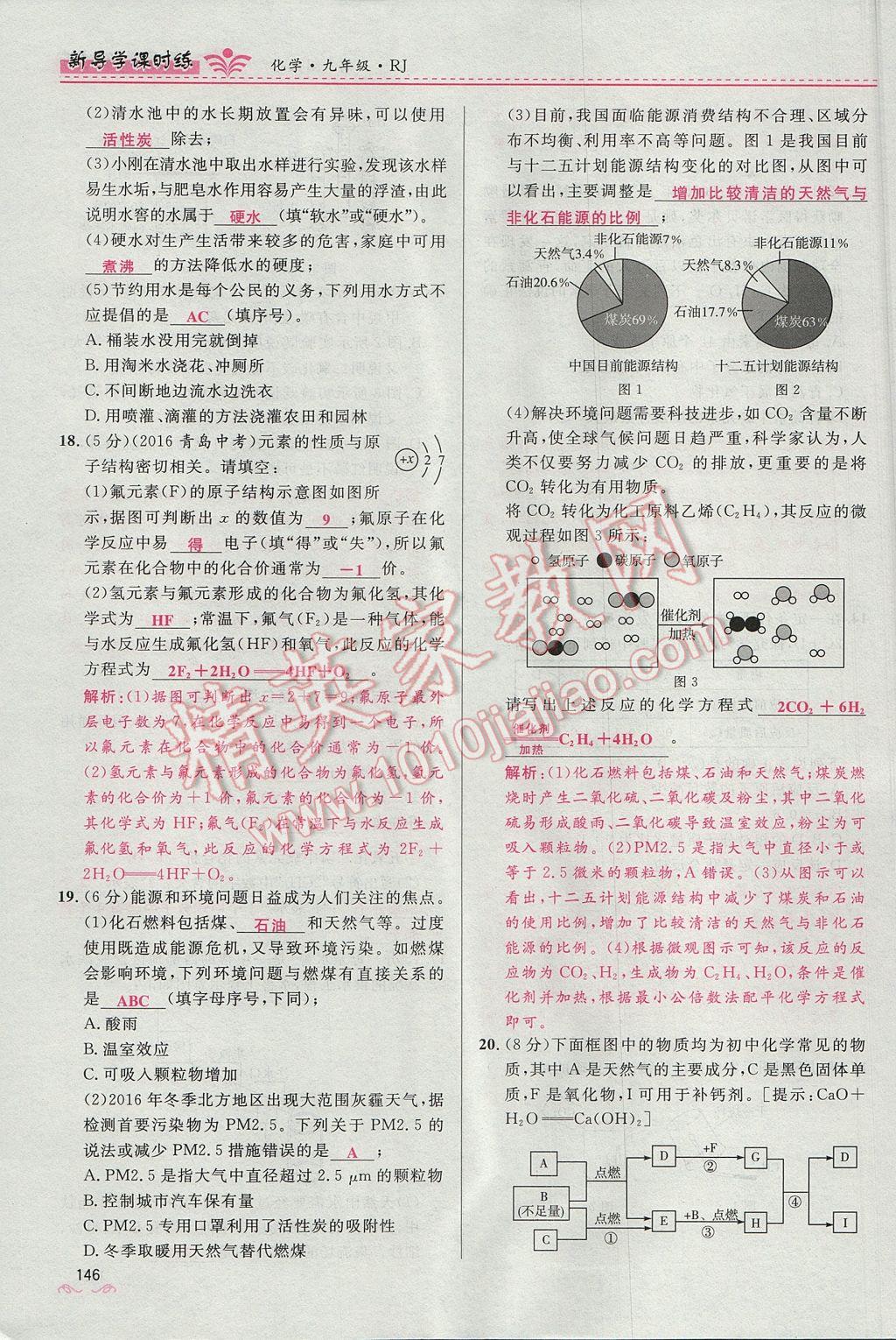 2017年奪冠百分百新導(dǎo)學(xué)課時(shí)練九年級(jí)化學(xué)上冊人教版 期末測試卷第33頁