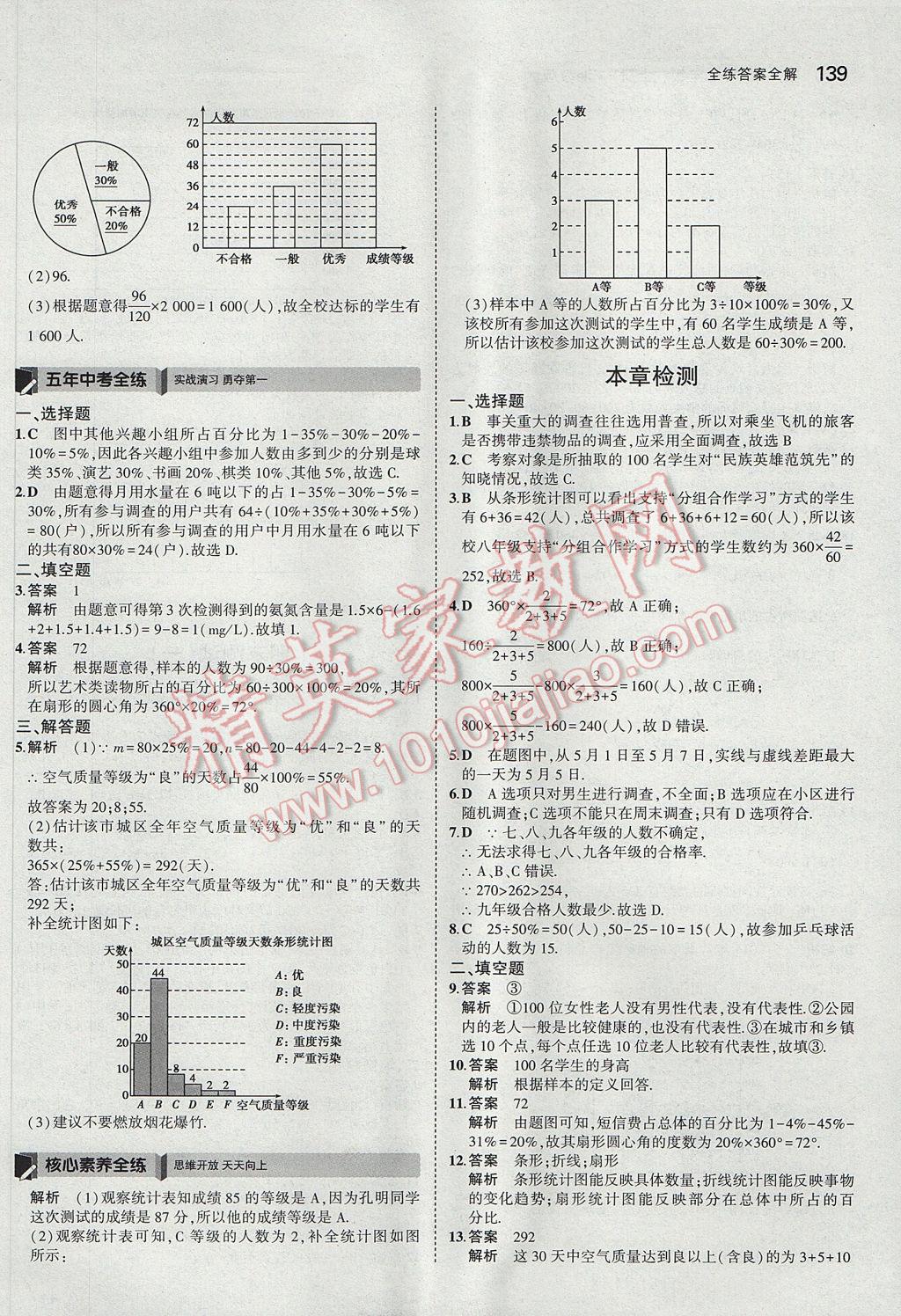 2017年5年中考3年模擬初中數(shù)學七年級上冊湘教版 參考答案第35頁