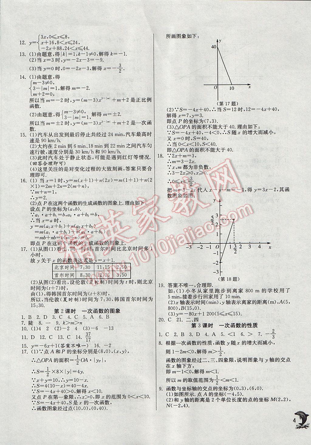 2017年實驗班提優(yōu)訓(xùn)練八年級數(shù)學(xué)上冊滬科版 參考答案第4頁