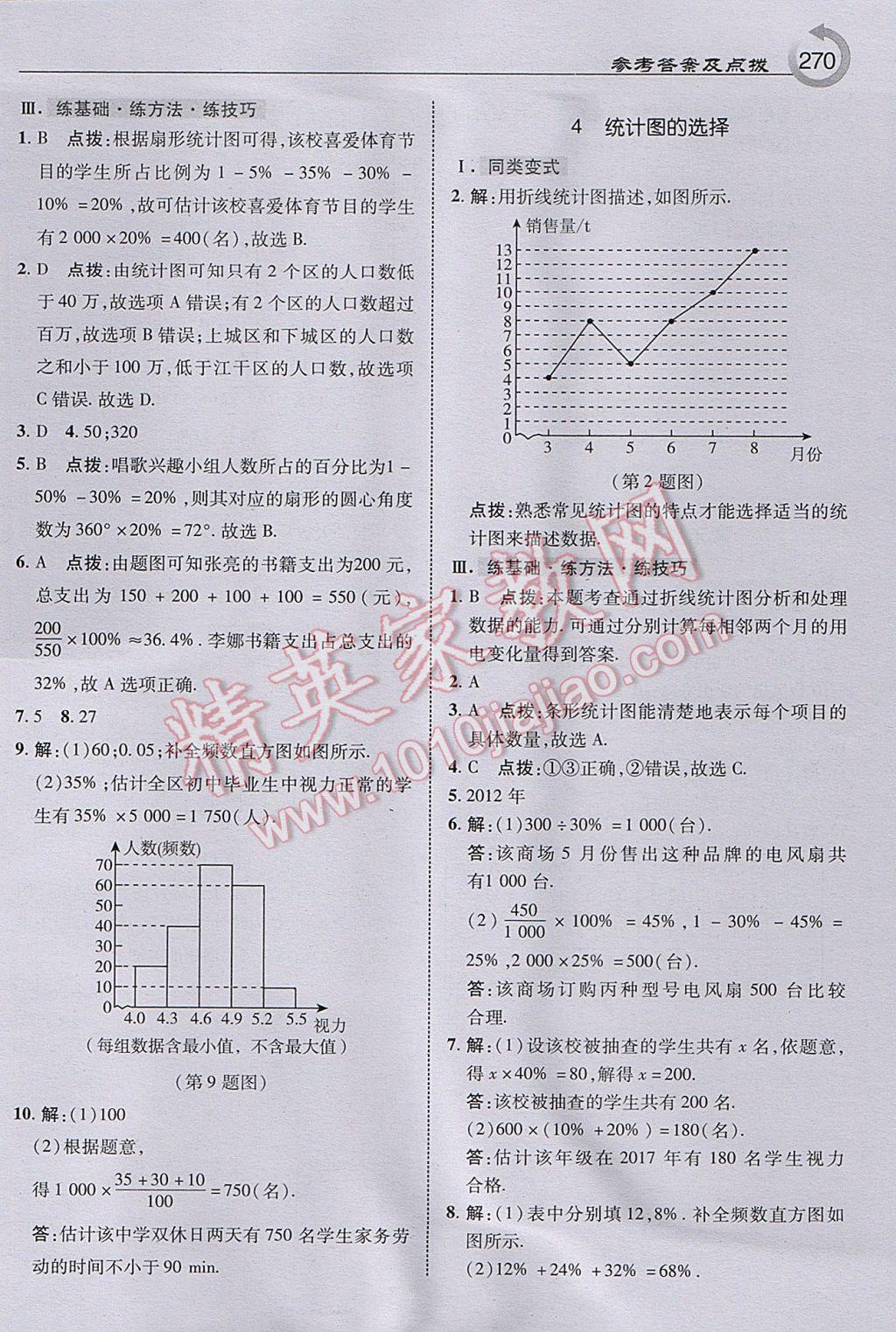 2017年特高級(jí)教師點(diǎn)撥七年級(jí)數(shù)學(xué)上冊(cè)北師大版 參考答案第32頁(yè)