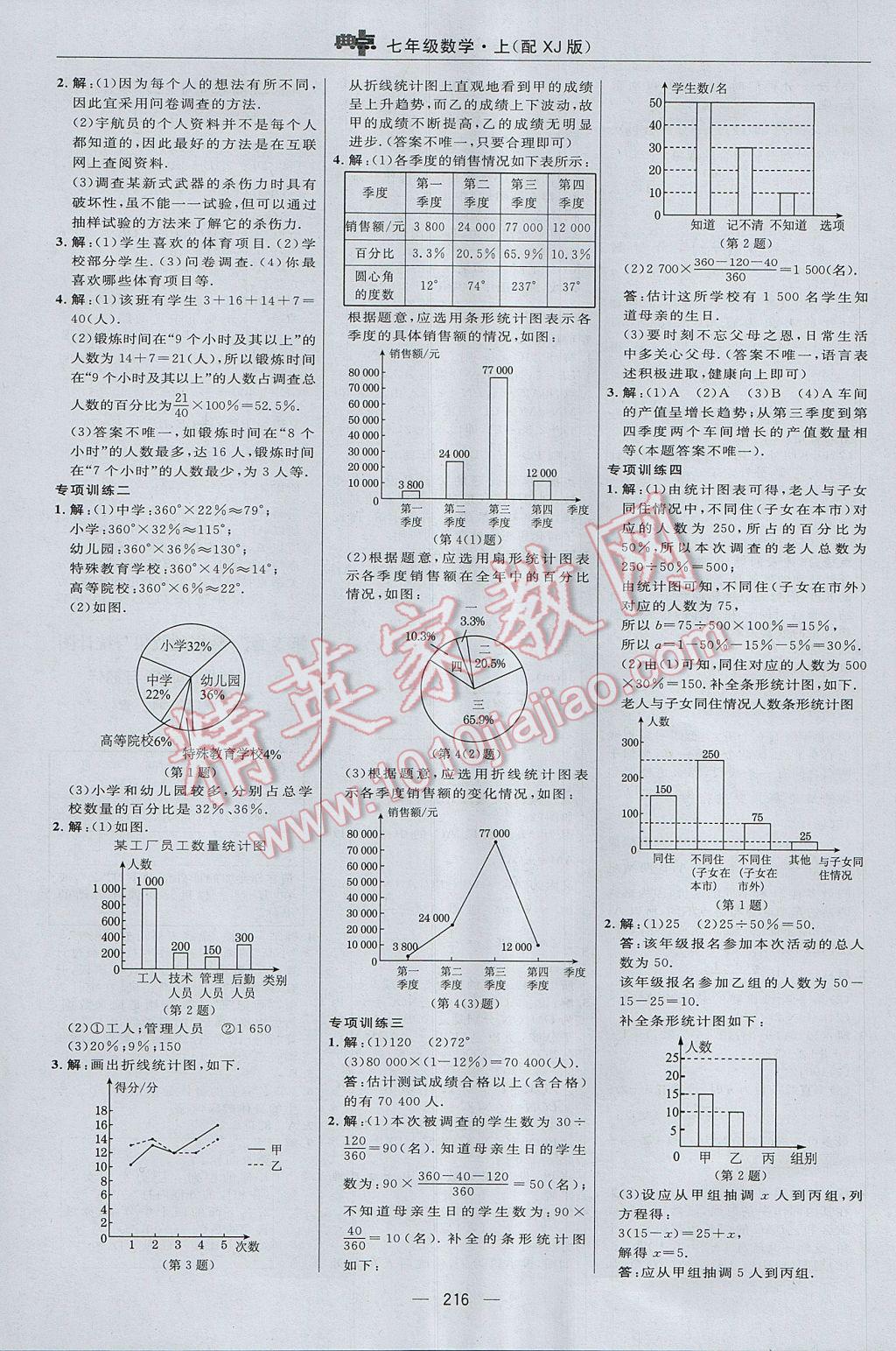 2017年綜合應(yīng)用創(chuàng)新題典中點(diǎn)七年級(jí)數(shù)學(xué)上冊(cè)湘教版 參考答案第40頁(yè)