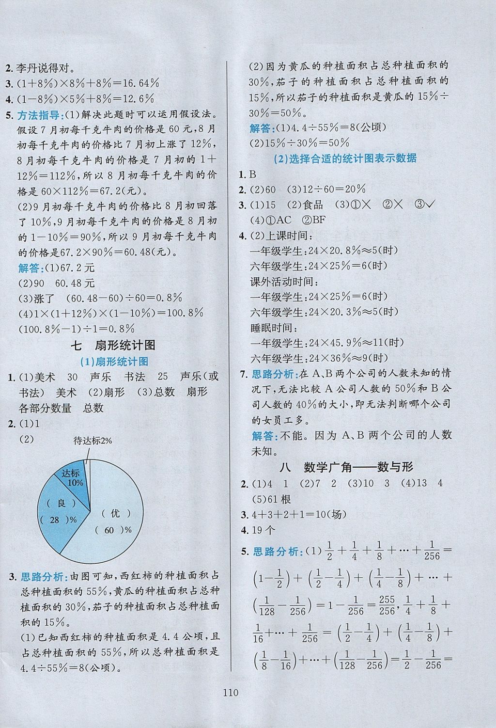 2017年小學(xué)教材全練六年級(jí)數(shù)學(xué)上冊(cè)人教版天津?qū)Ｓ?nbsp;參考答案第14頁(yè)