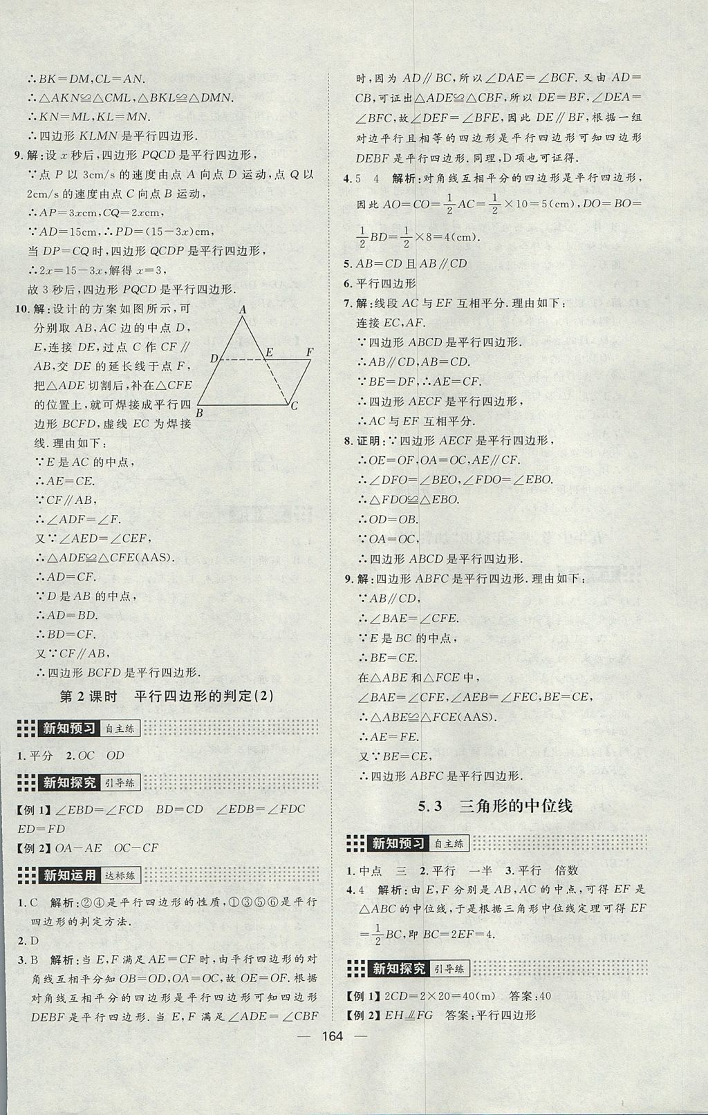 2017年练出好成绩八年级数学上册鲁教版五四制 参考答案第24页