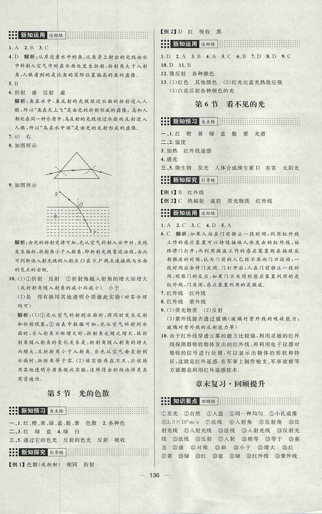 2017年練出好成績(jī)八年級(jí)物理上冊(cè)魯科版五四專(zhuān)版 參考答案第8頁(yè)