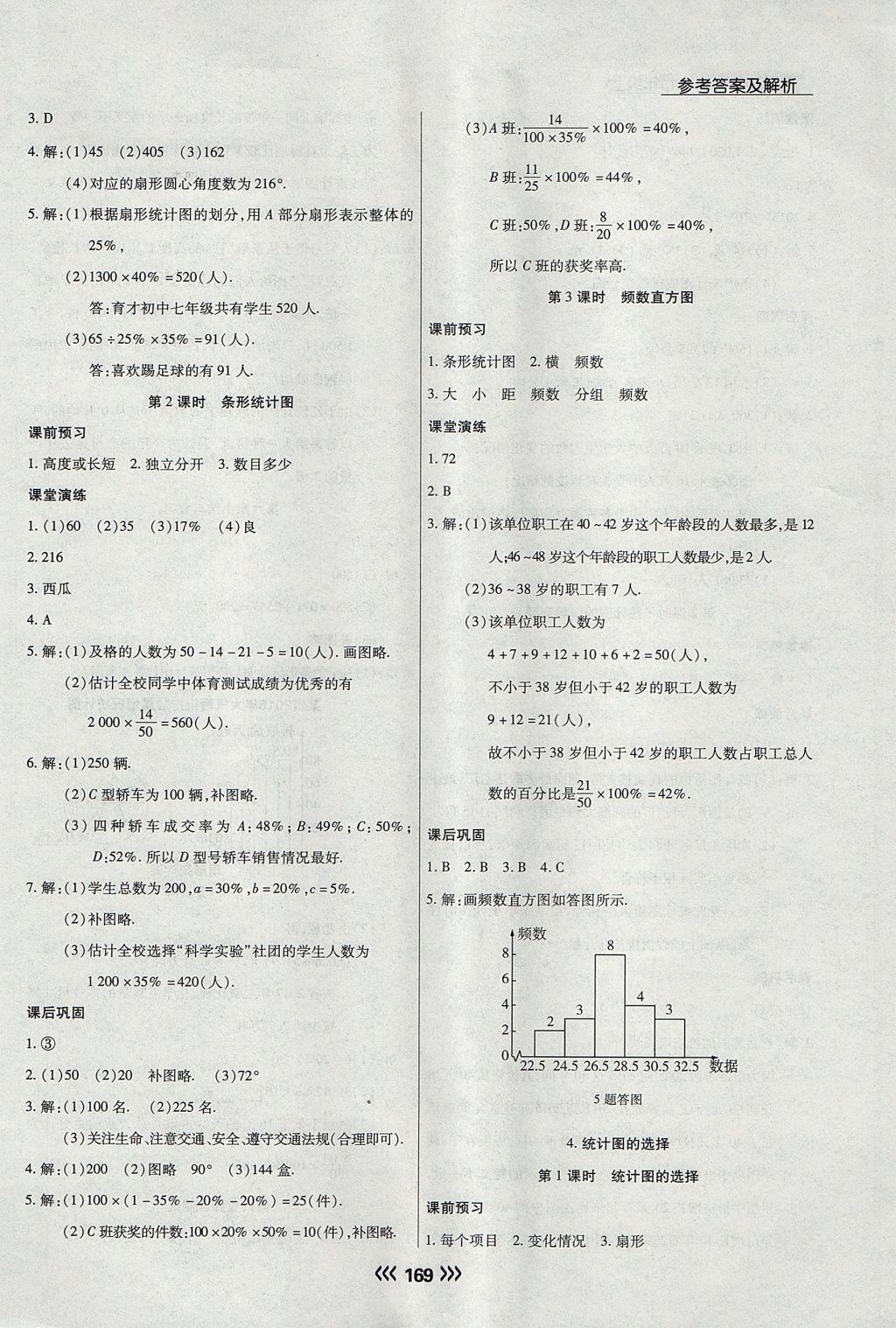 2017年學(xué)升同步練測七年級數(shù)學(xué)上冊北師大版 參考答案第21頁