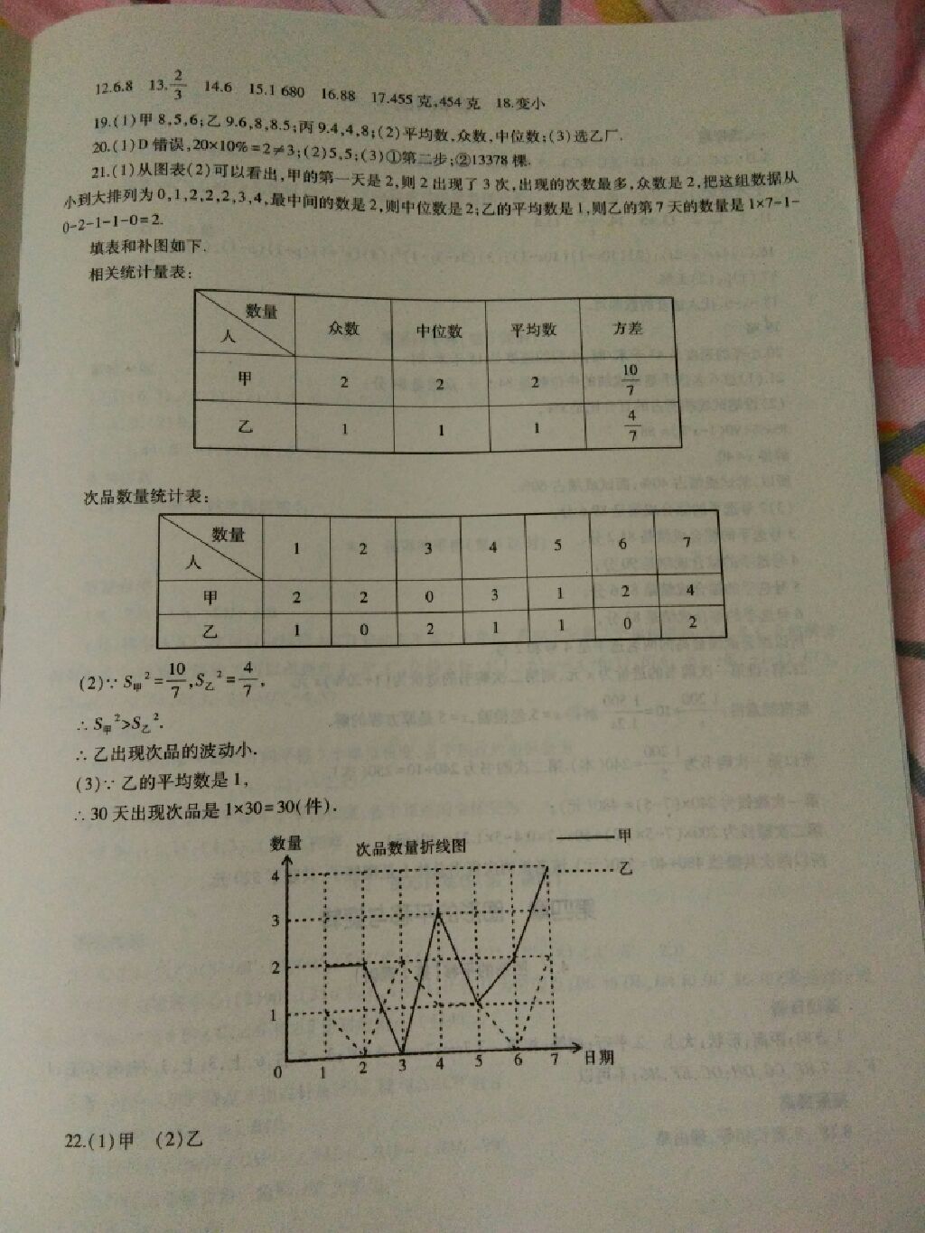 2017年同步學(xué)習(xí)八年級(jí)數(shù)學(xué)上冊(cè)魯教版五四制 參考答案第7頁(yè)