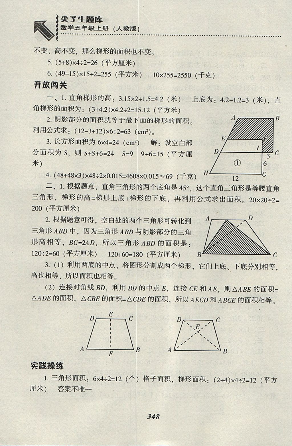 2017年尖子生題庫五年級(jí)數(shù)學(xué)上冊(cè)人教版 參考答案第39頁