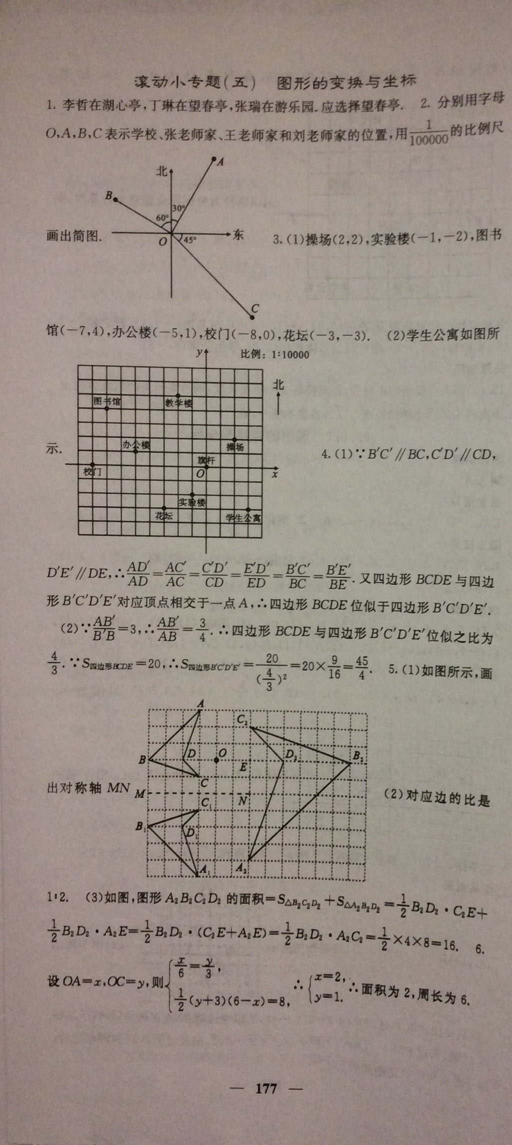 2017年课堂点睛九年级数学上册华师大版 参考答案第39页