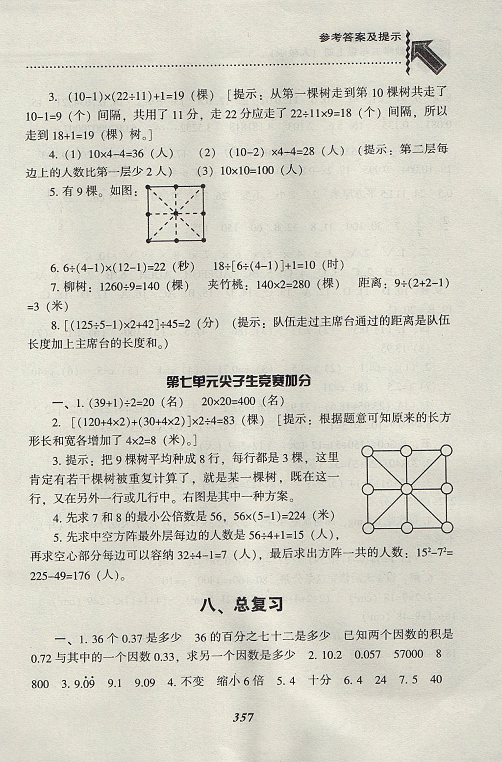 2017年尖子生題庫五年級數(shù)學上冊人教版 參考答案第48頁