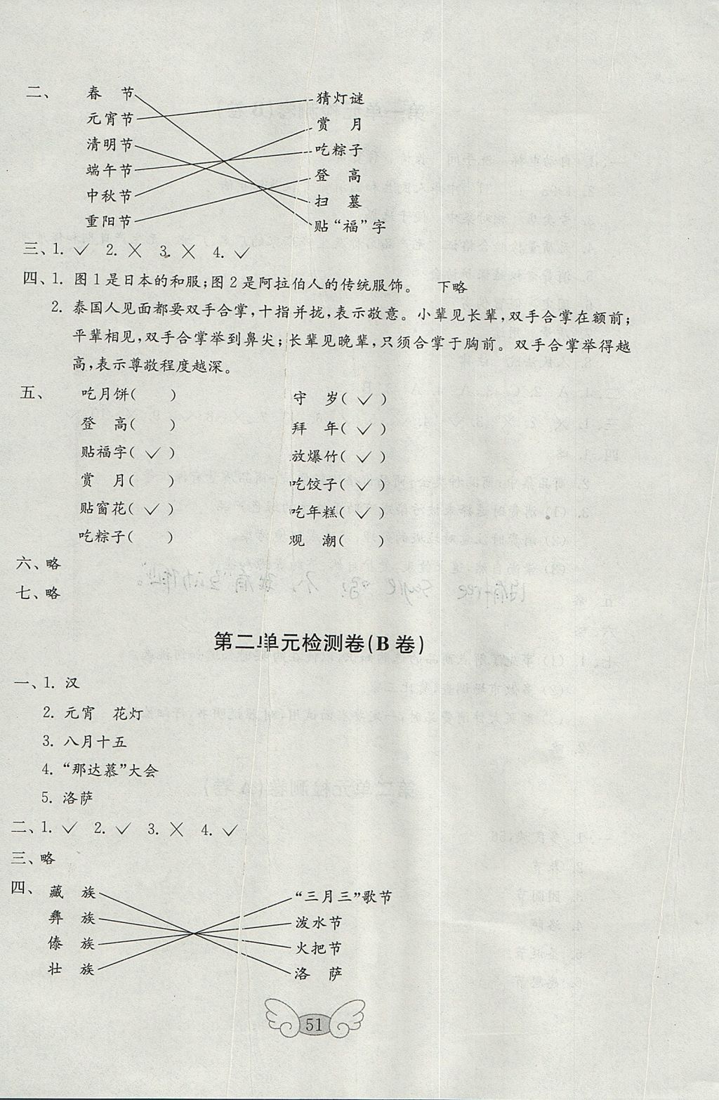 2017年金鑰匙小學(xué)品德與社會(huì)試卷四年級(jí)上冊(cè)魯人版 參考答案第3頁(yè)