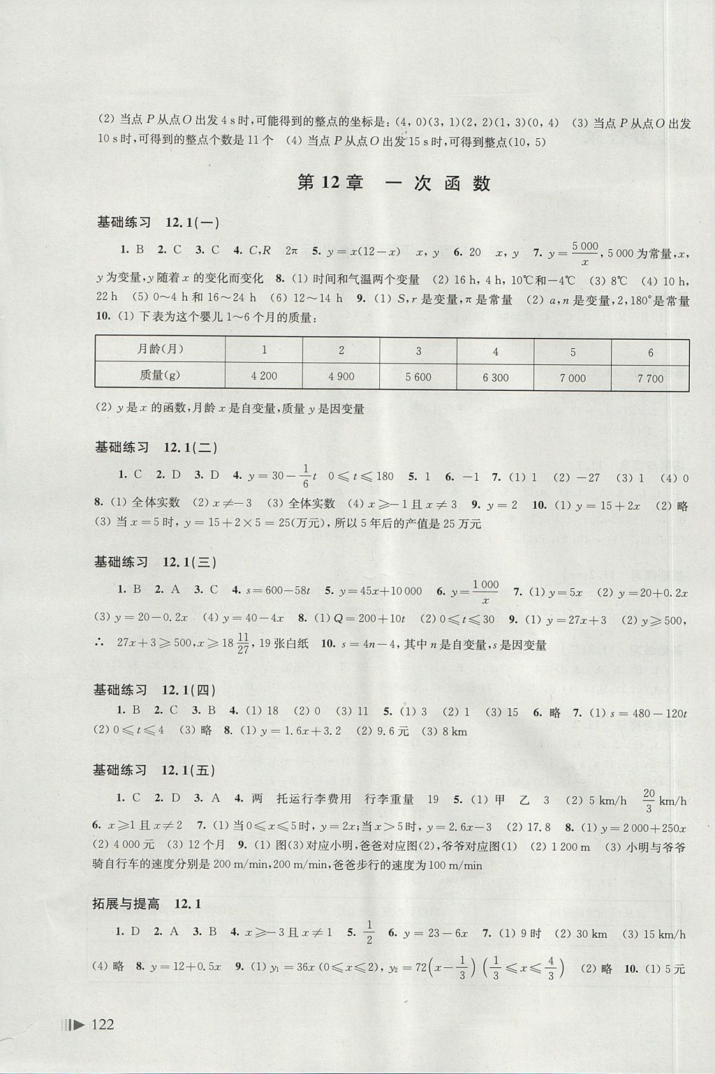 2017年初中數(shù)學(xué)同步練習(xí)八年級上冊滬科版上?？茖W(xué)技術(shù)出版社 參考答案第2頁