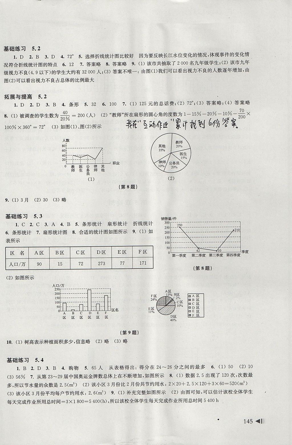 2017年初中數(shù)學(xué)同步練習(xí)七年級上冊滬科版上?？茖W(xué)技術(shù)出版社 參考答案第13頁