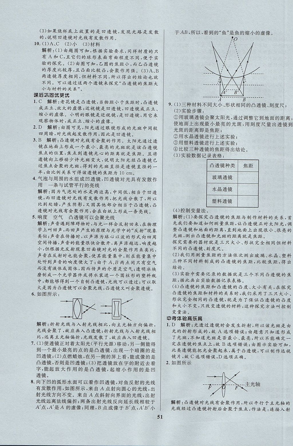 2017年天梯学案初中同步新课堂八年级物理上册鲁科版五四制 参考答案第23页