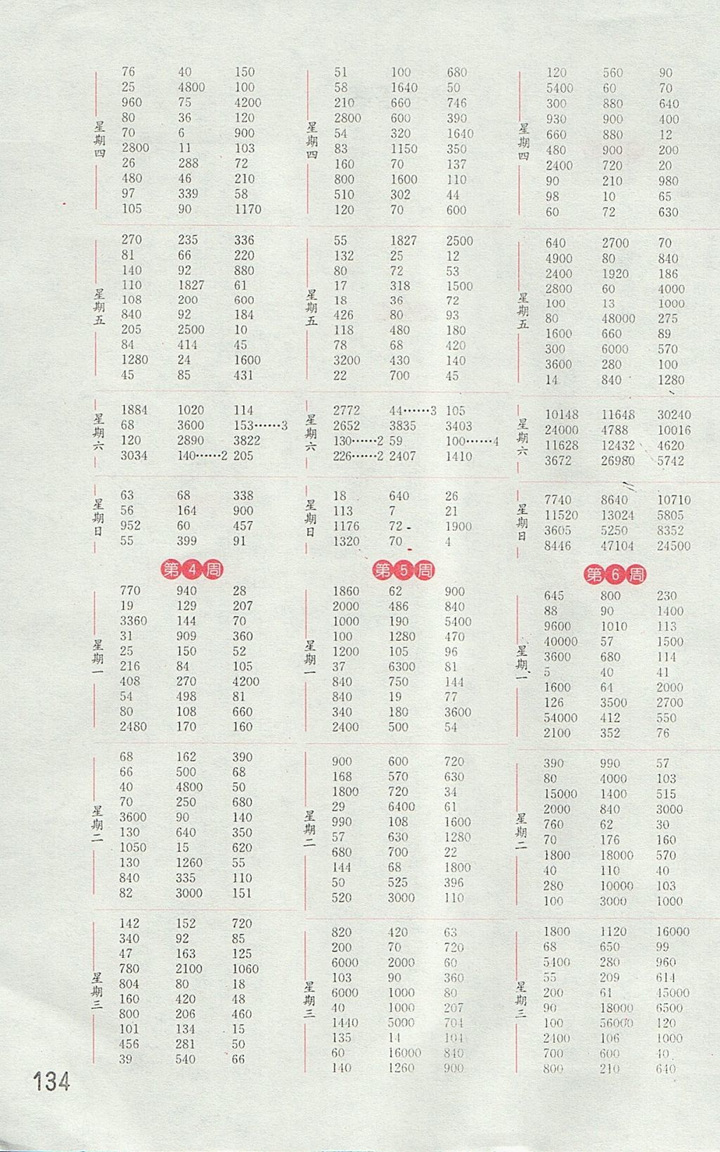 2017年通城學(xué)典小學(xué)數(shù)學(xué)計算能手四年級上冊北師大版 參考答案第2頁