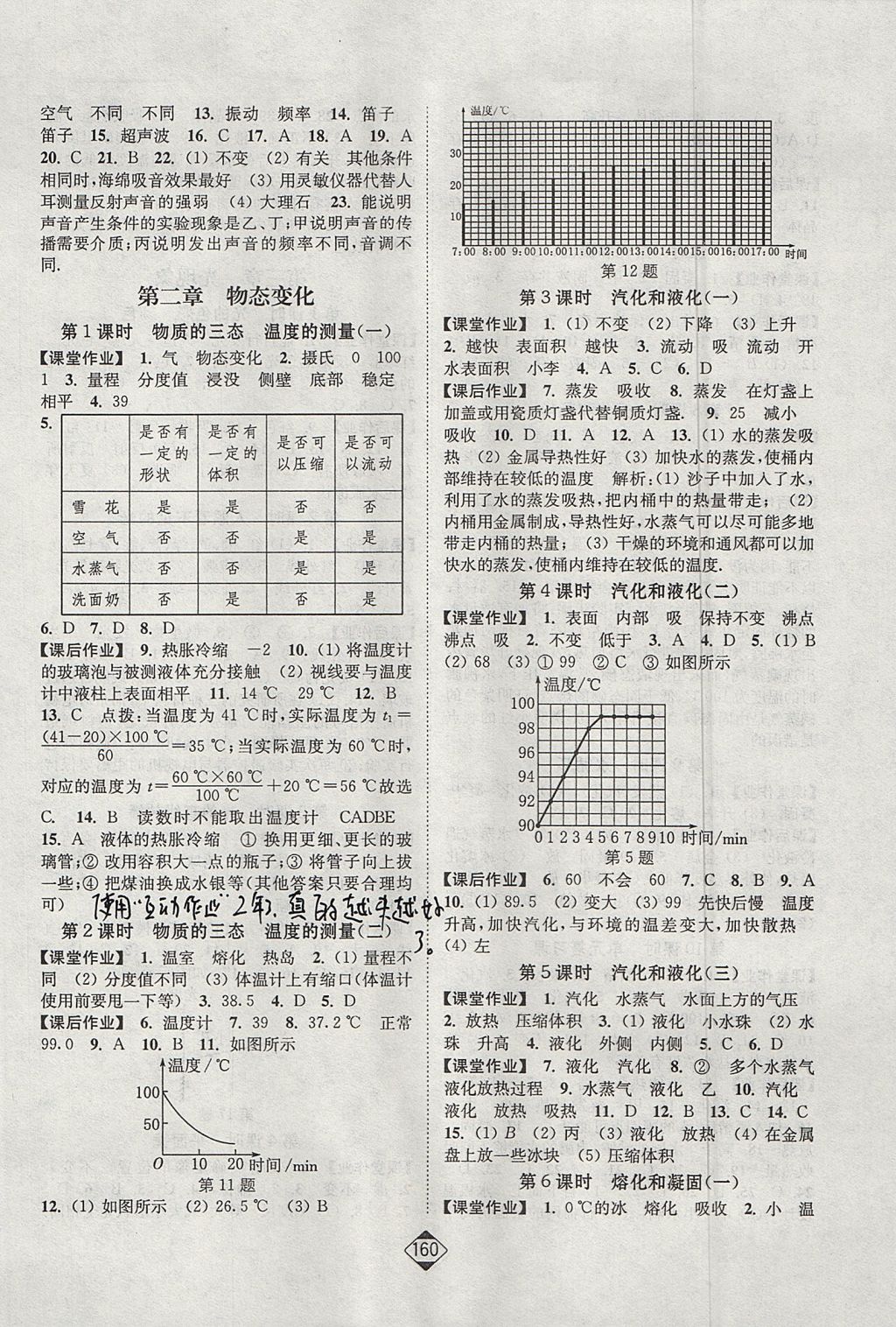 2017年轻松作业本八年级物理上册江苏版 参考答案第2页