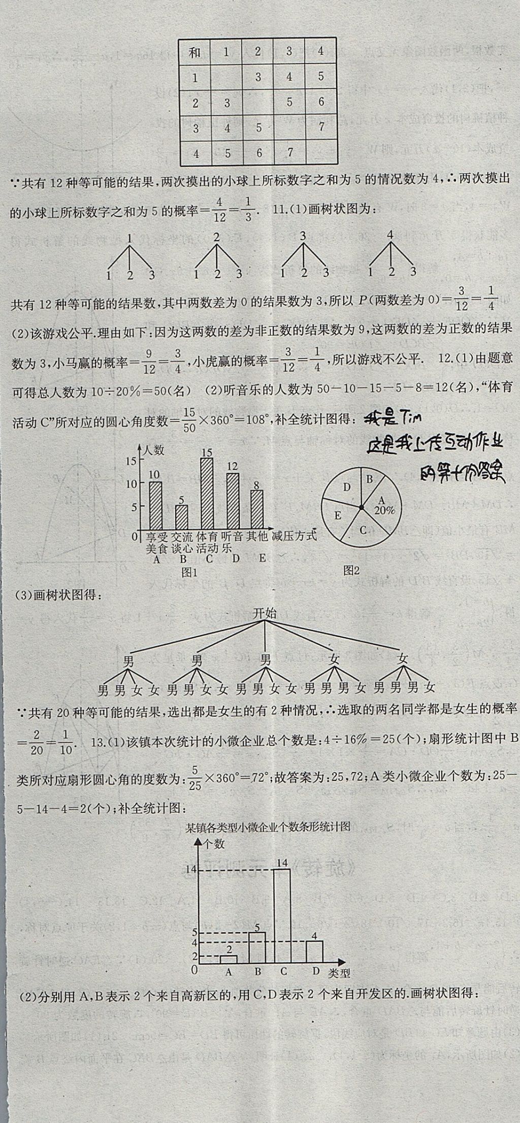 2017年名师课时计划九年级数学上册人教版 参考答案