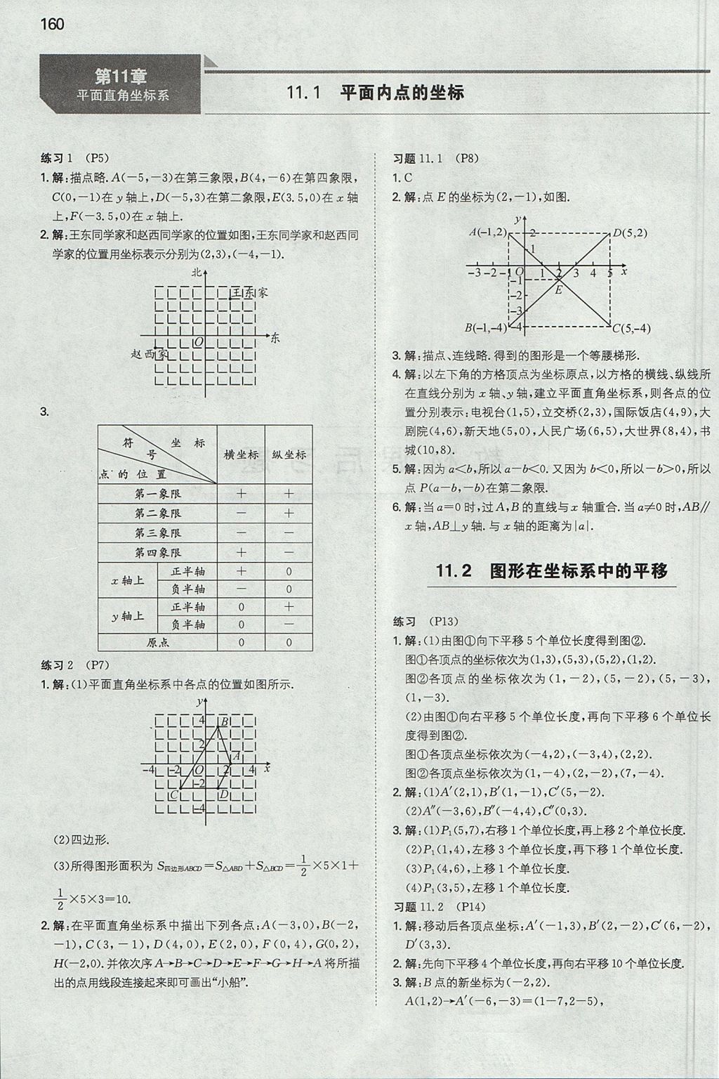 2017年一本初中數(shù)學(xué)八年級上冊滬科版 參考答案