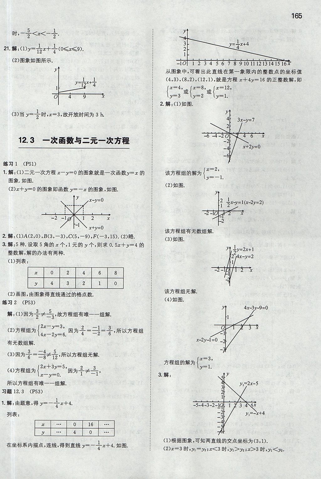 2017年一本初中數(shù)學(xué)八年級上冊滬科版 參考答案