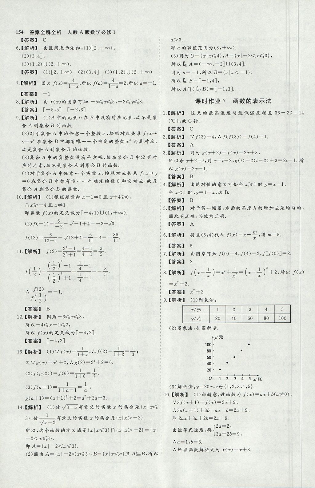 2018年師說(shuō)高中同步導(dǎo)學(xué)案數(shù)學(xué)必修1外研版 參考答案第34頁(yè)