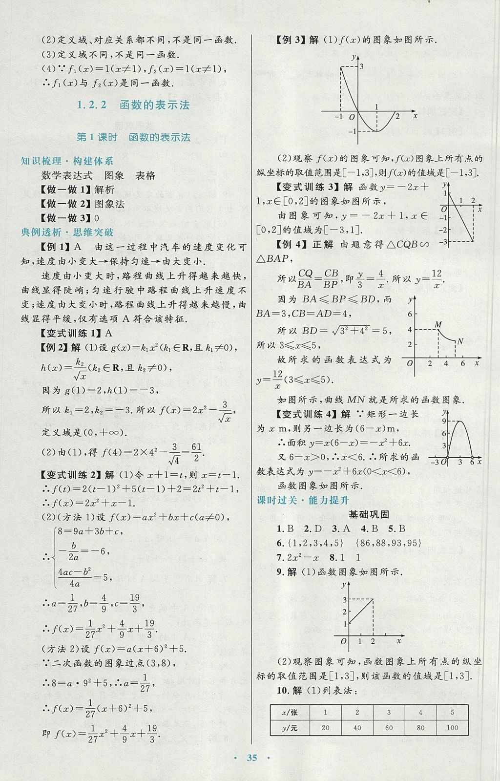 2018年高中同步測(cè)控優(yōu)化設(shè)計(jì)數(shù)學(xué)必修1人教A版 參考答案第7頁(yè)