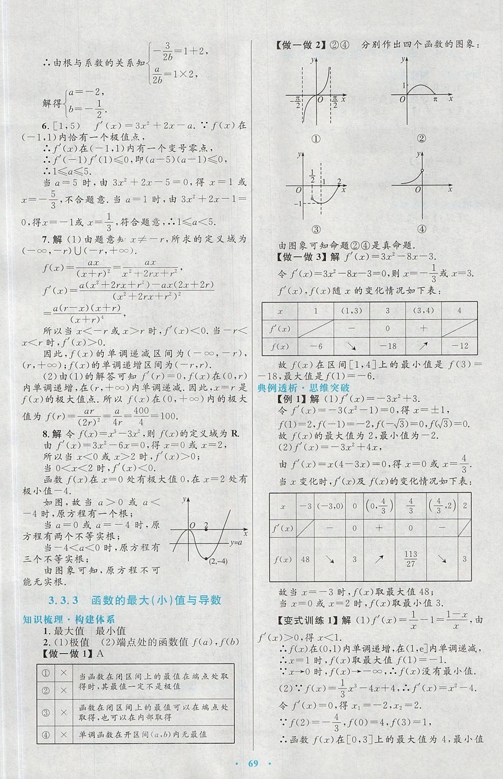 2018年高中同步测控优化设计数学选修1-1人教A版 参考答案第41页