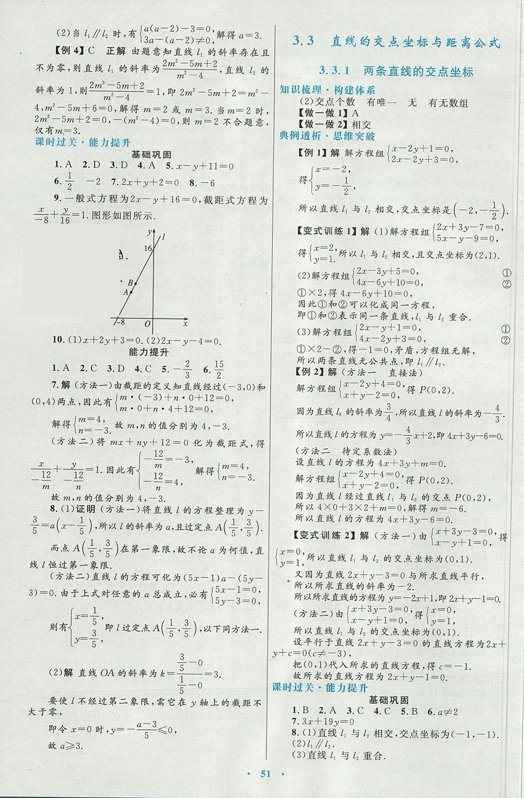 2018年高中同步測控優(yōu)化設(shè)計數(shù)學必修2人教A版 參考答案第19頁