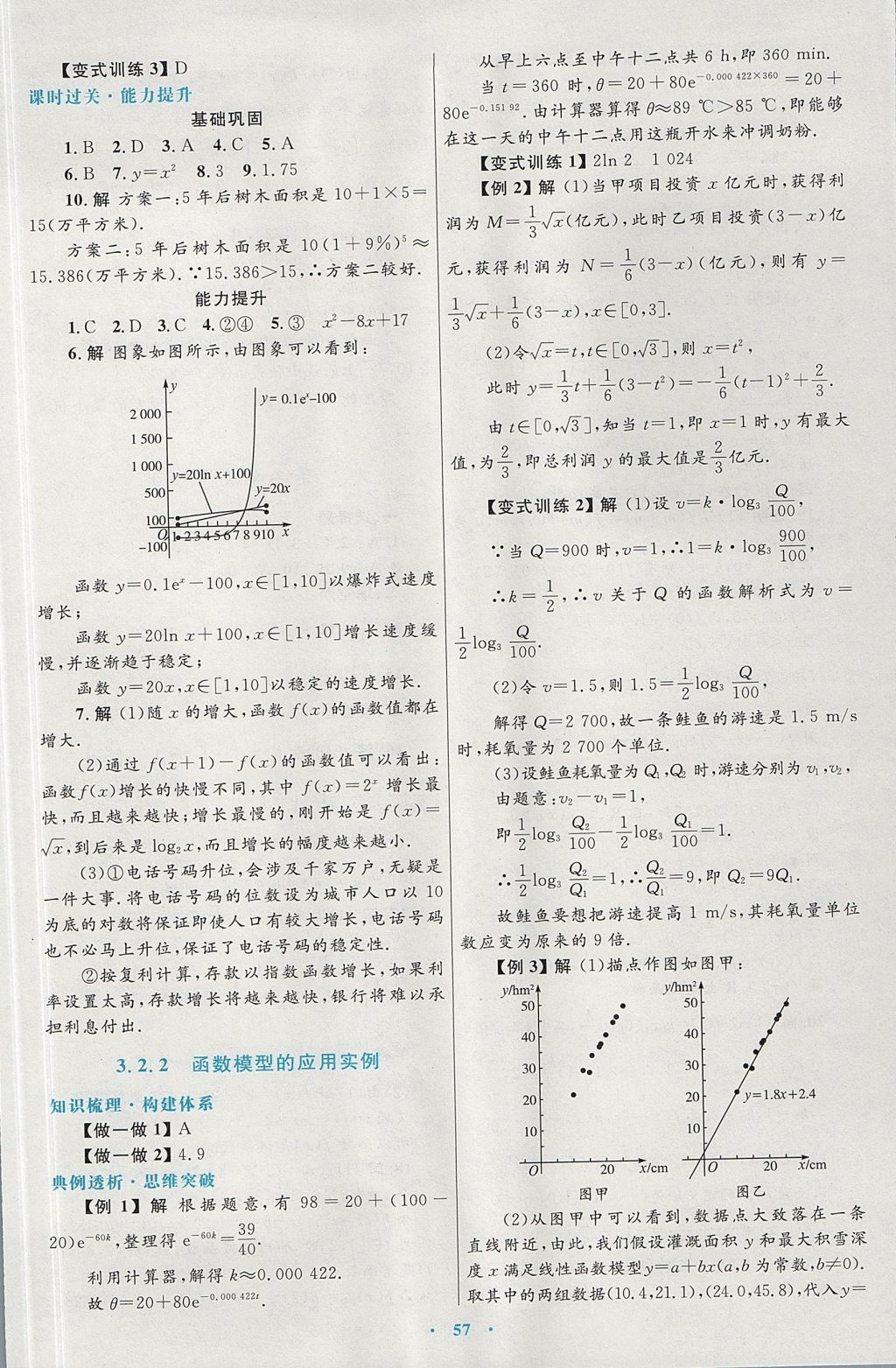 2018年高中同步測(cè)控優(yōu)化設(shè)計(jì)數(shù)學(xué)必修1人教A版 參考答案第29頁(yè)