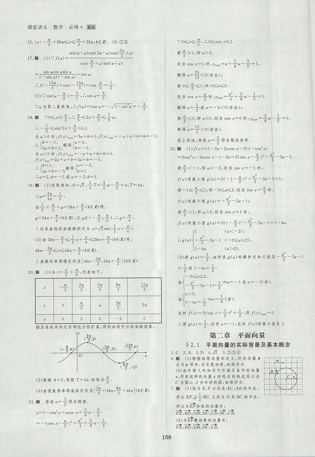 2018年創(chuàng)新設(shè)計(jì)課堂講義數(shù)學(xué)必修4人教A版 參考答案第29頁