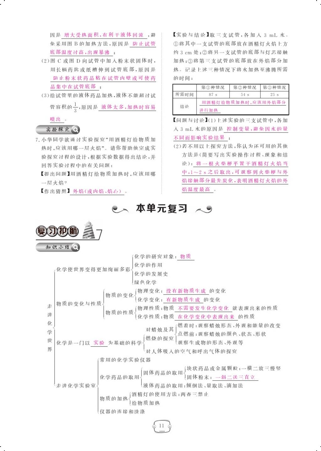 2017年領(lǐng)航新課標(biāo)練習(xí)冊九年級化學(xué)全一冊人教版 參考答案第35頁