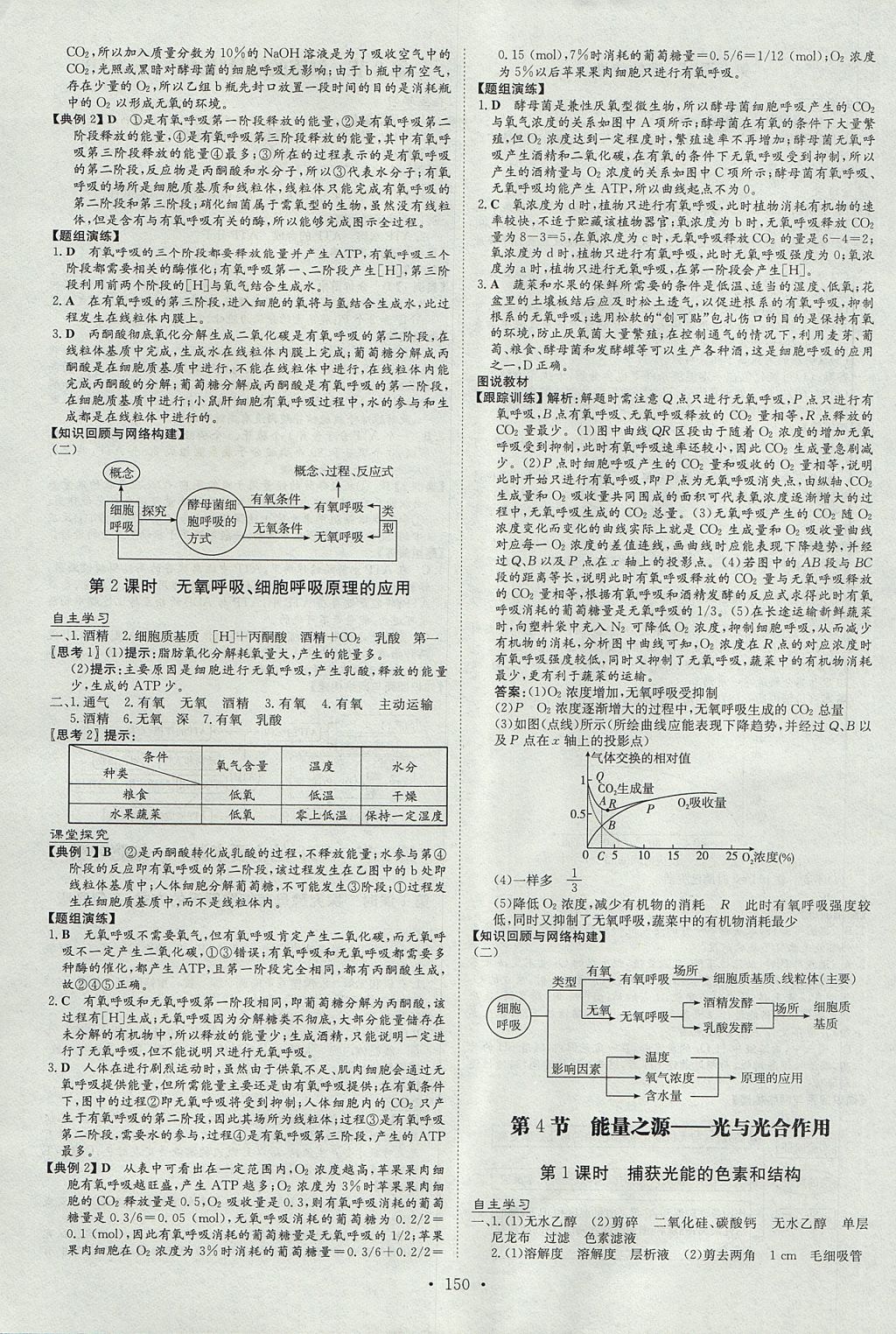 2018年高中全程學(xué)習(xí)導(dǎo)與練生物必修1人教版 參考答案第9頁(yè)