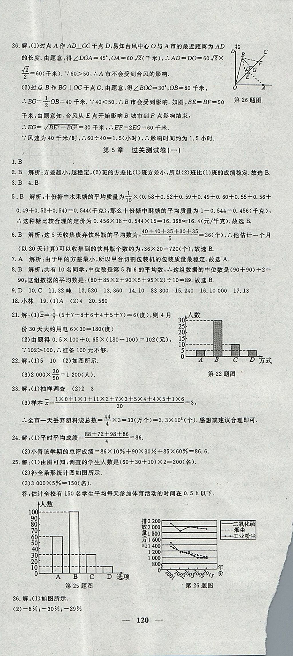 2017年王后雄黄冈密卷九年级数学上册湘教版 参考答案第12页