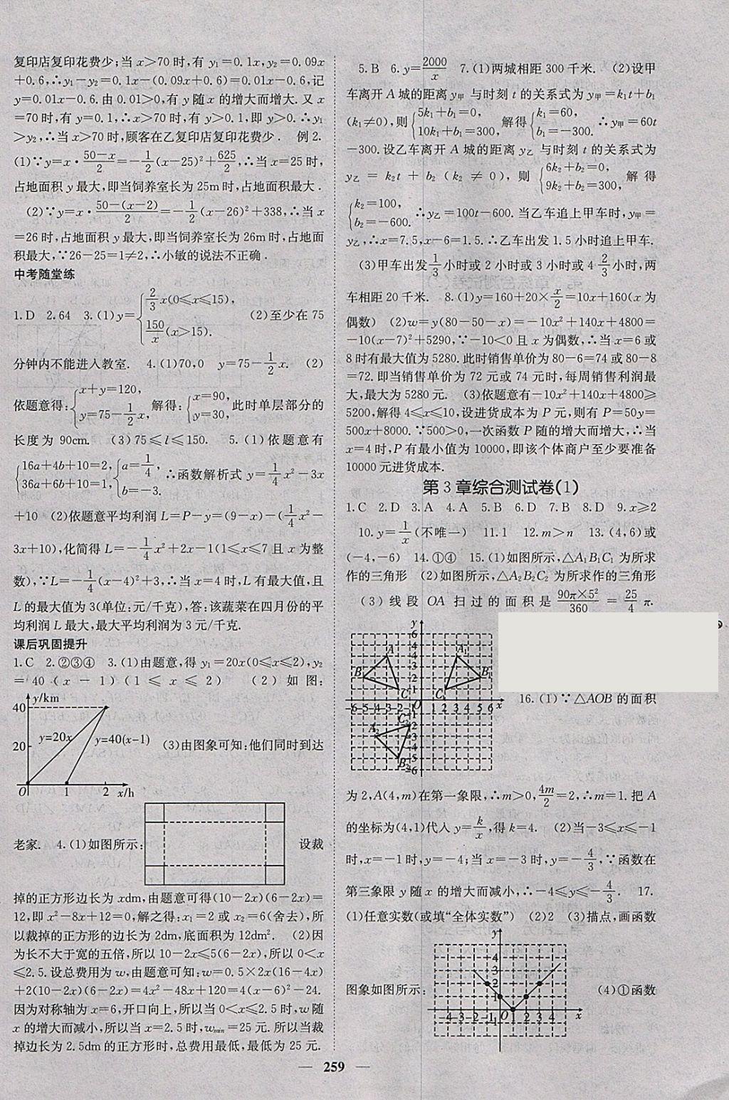 2018年中考新航線數(shù)學課標版 參考答案第11頁