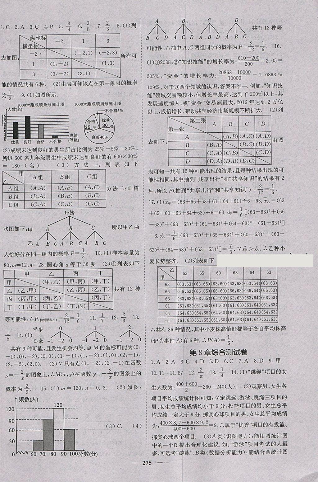 2018年中考新航線數(shù)學(xué)課標(biāo)版 參考答案第27頁(yè)