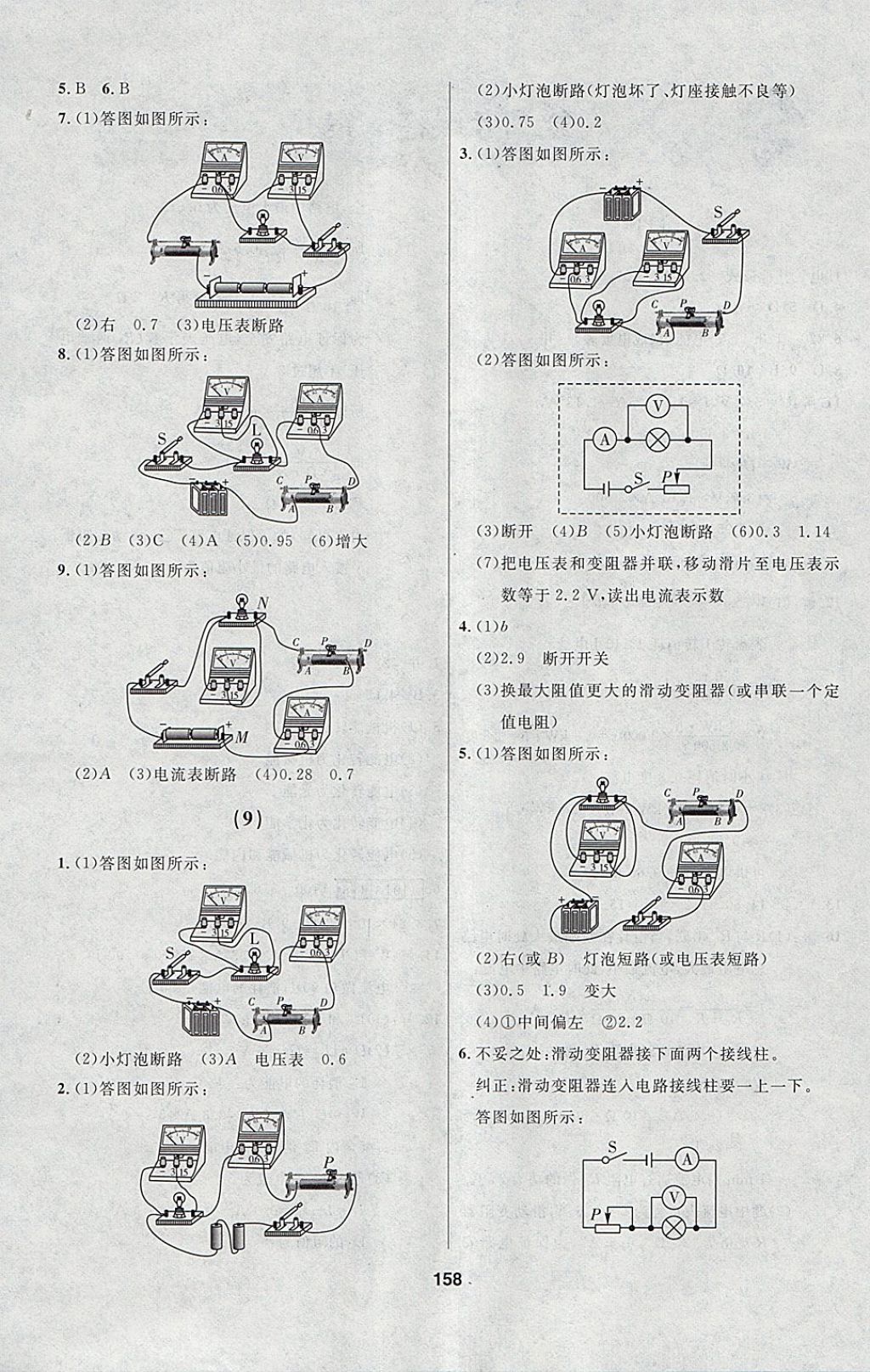 2018年試題優(yōu)化課堂同步九年級(jí)物理下冊(cè)人教版 參考答案第4頁(yè)