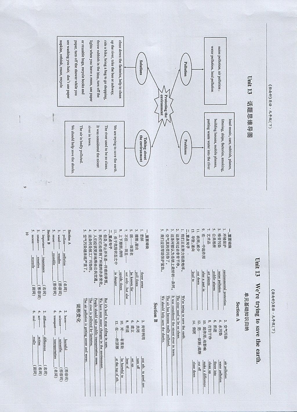 2018年指南針高分必備九年級英語下冊人教版 參考答案第18頁