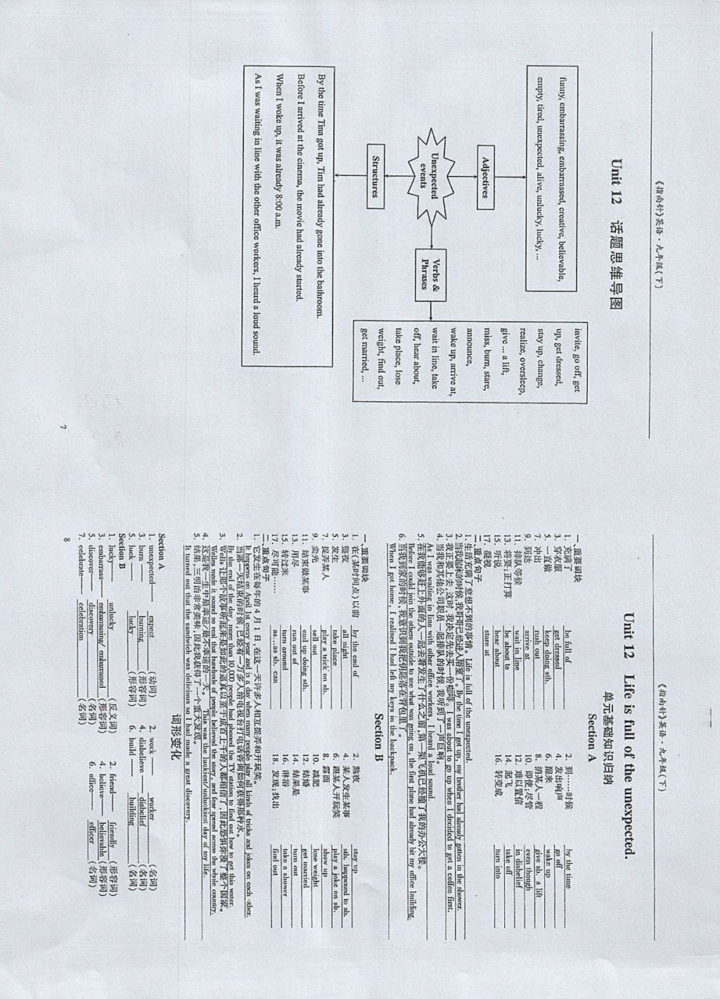 2018年指南針高分必備九年級英語下冊人教版 參考答案第17頁