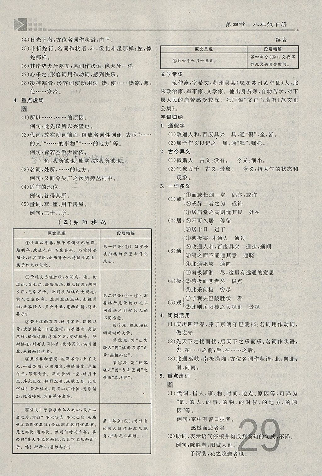 2018年金牌教練贏在燕趙初中總復(fù)習(xí)語文河北中考專用 參考答案第29頁