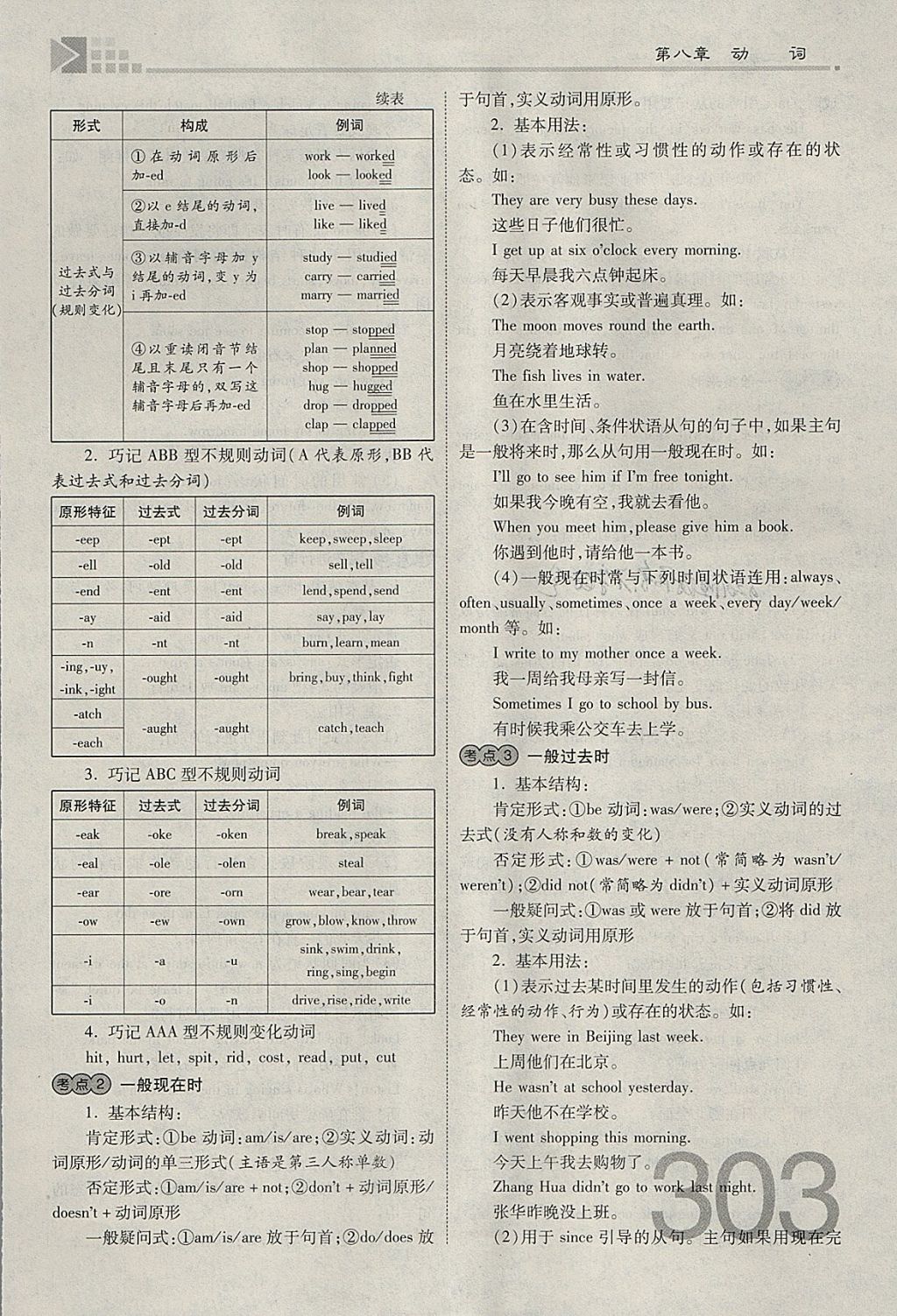 2018年金牌教练赢在燕赵初中总复习英语人教版河北中考专用 参考答案第325页