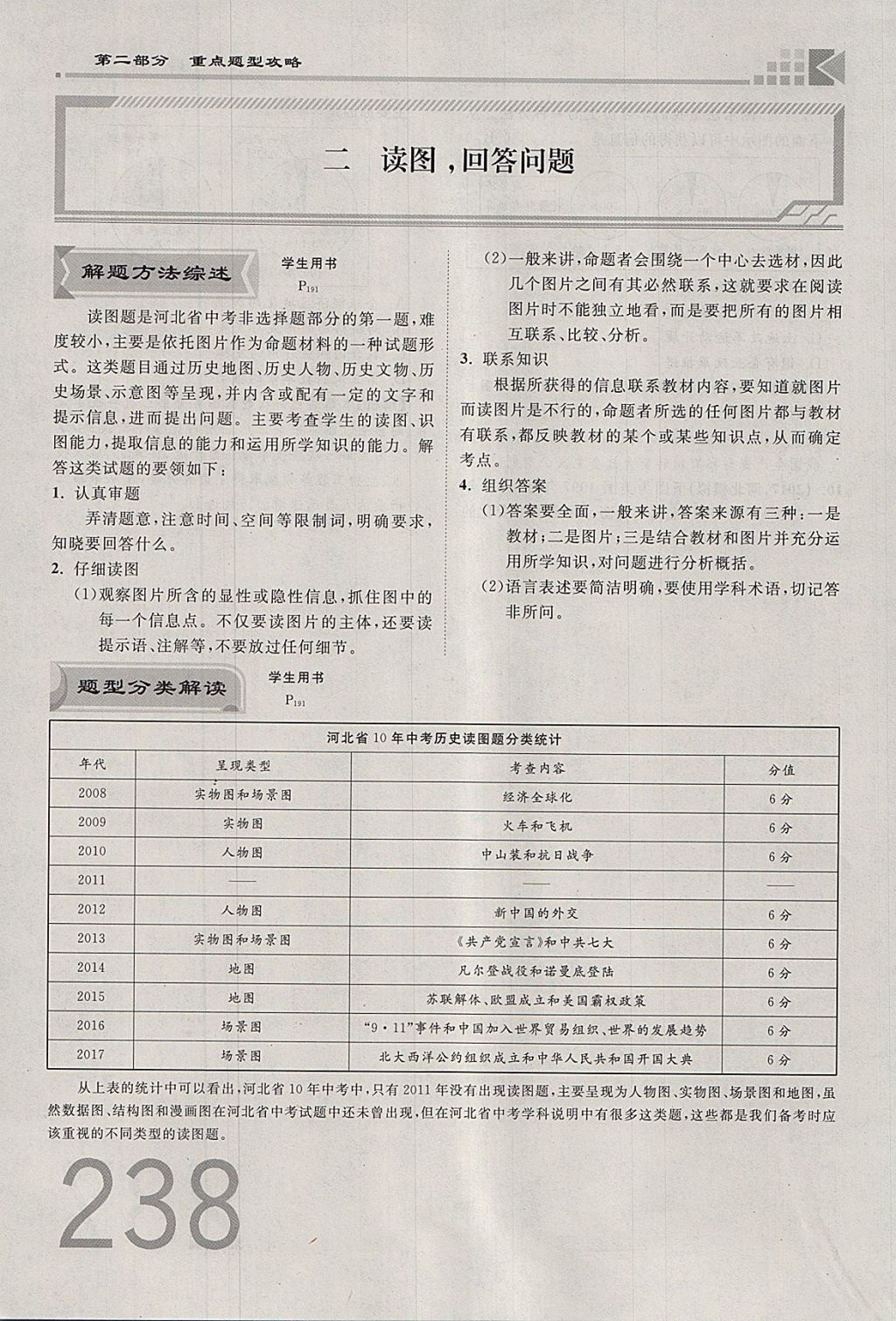 2018年金牌教练赢在燕赵初中总复习历史河北中考专用 参考答案第283页